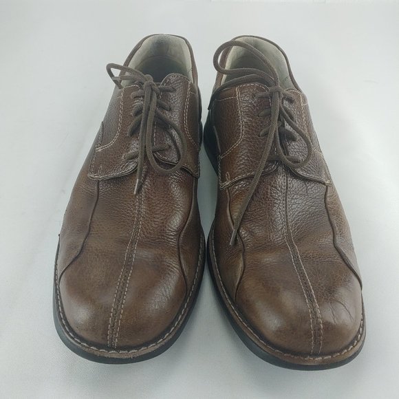 Johnston & Murphy Men\'s Sz 9 Brown Lace Up Loafer main image 5